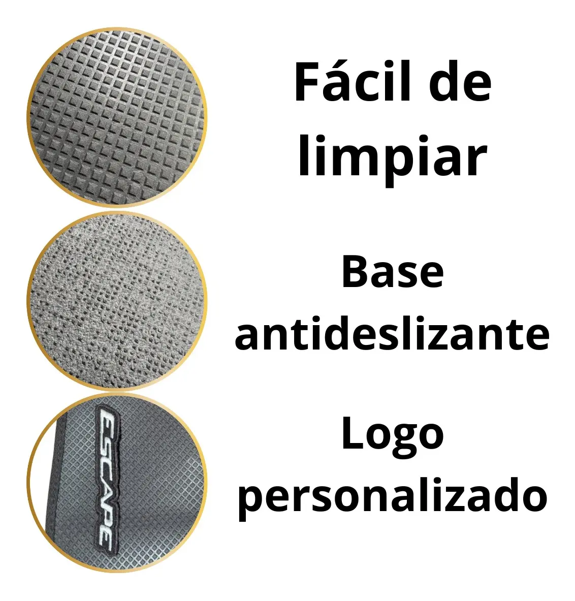 Tapetes Kia Picanto (2012-2024) PVC (3 Piezas) - Imagen 2