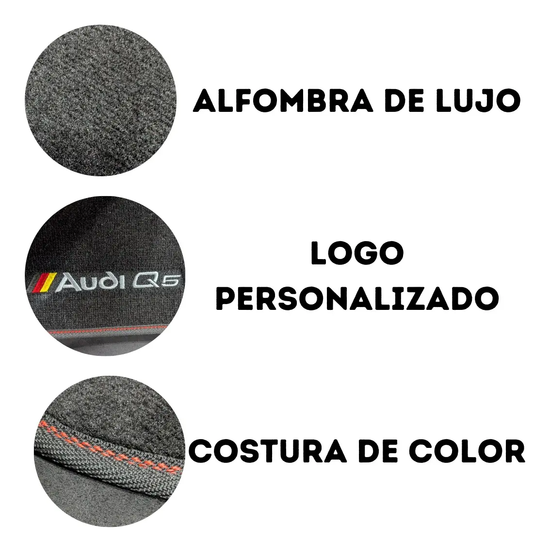 Tapetes Audi Q5 Alfombra Luxury (2010-2017) - Imagen 3