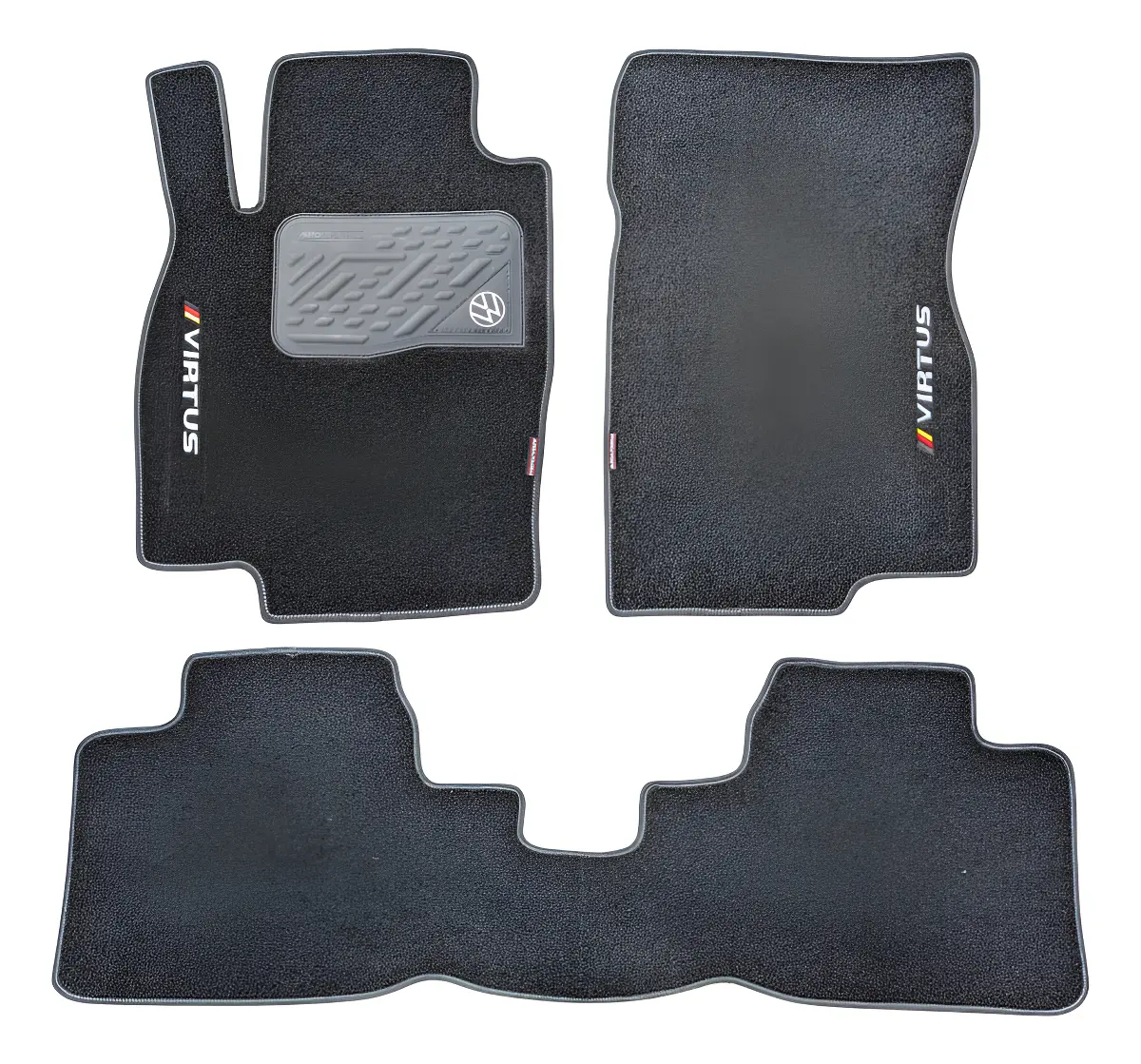 Tapetes Volkswagen Virtus (2015-) Alfombra (3 Piezas)