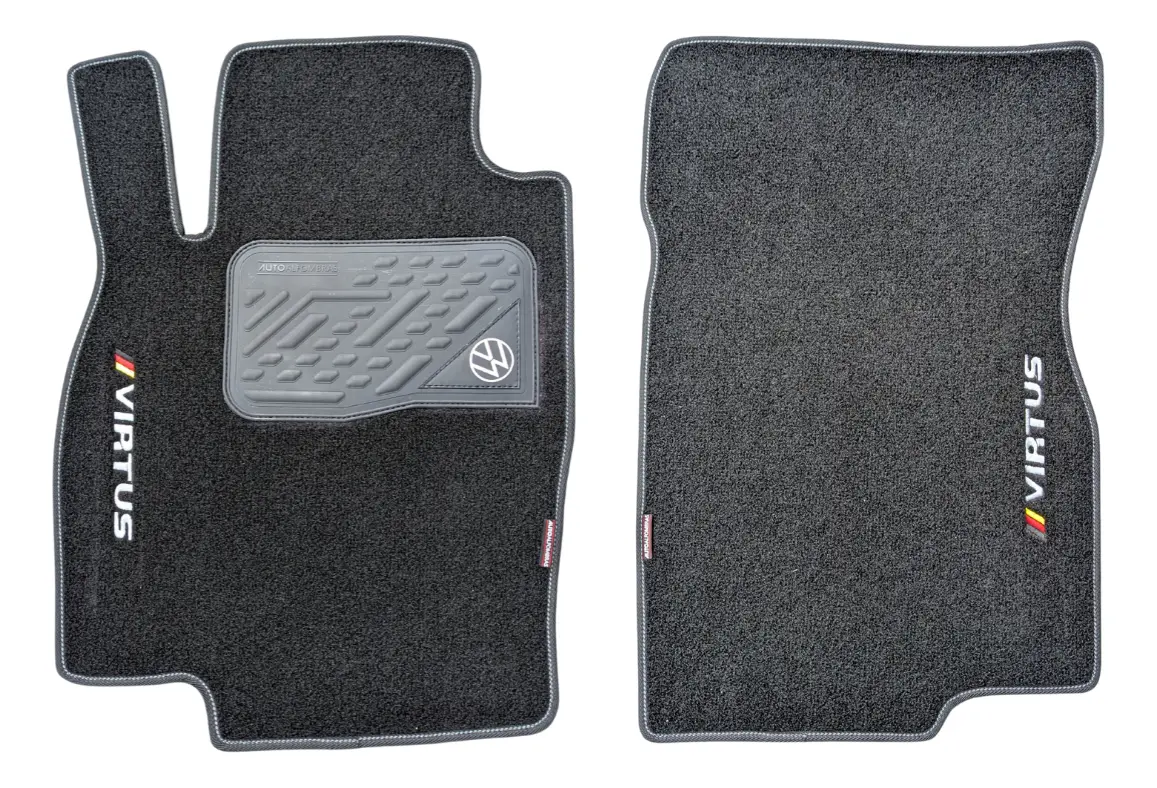 Tapetes Volkswagen Virtus (2015-) Alfombra (3 Piezas) - Imagen 3