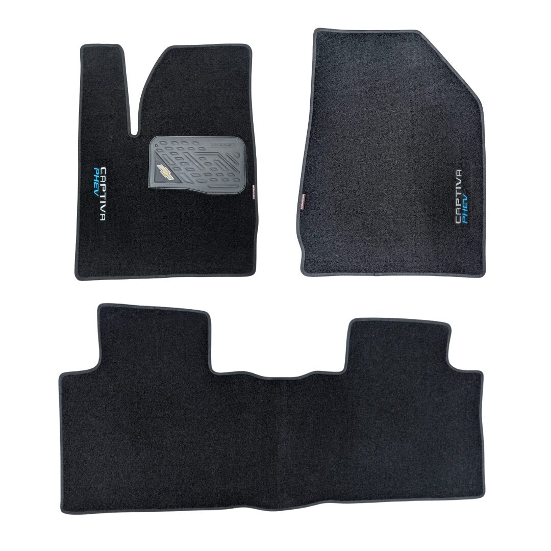 Tapetes Chevrolet Captiva PHEV Alfombra 2025-2027 (3 Piezas)